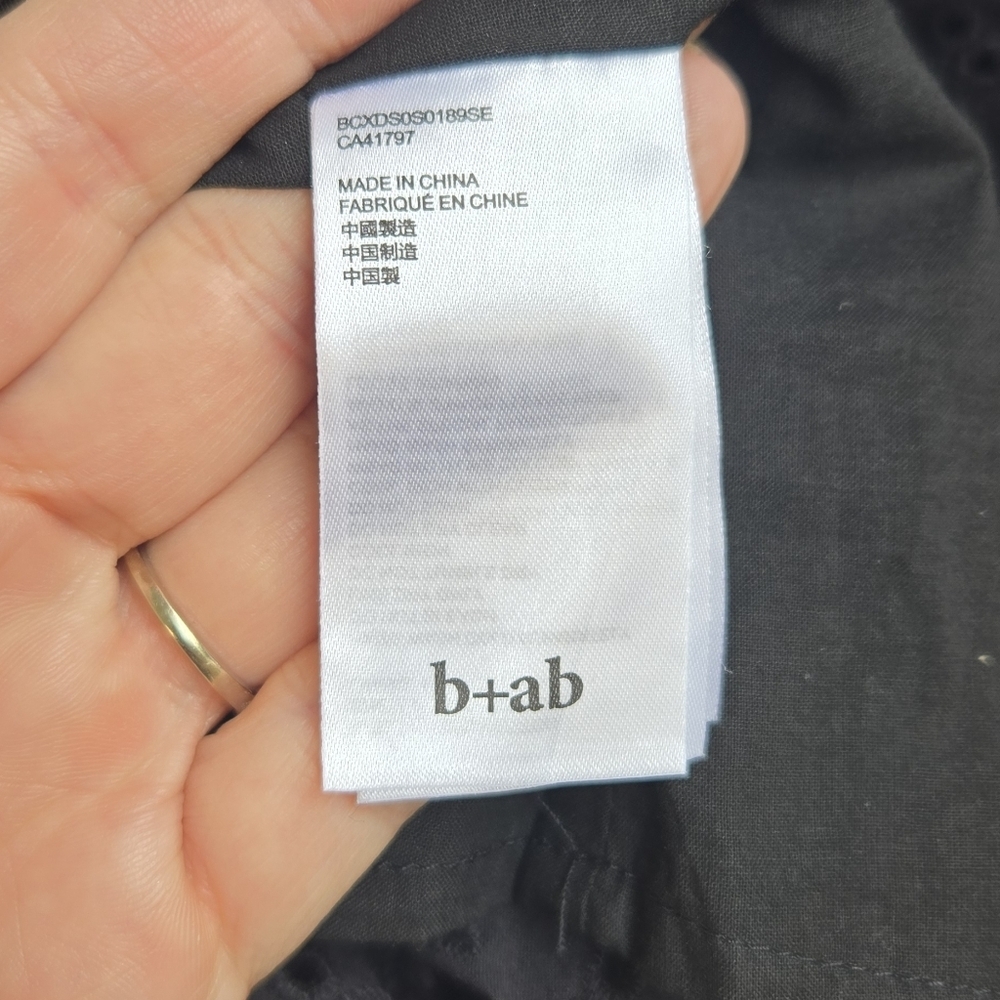 b+ab Black Lace Eyelet Dress - Picture 8 of 9